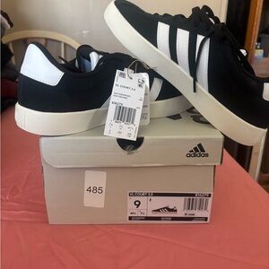 Adidas VL Court 3.0 Black White Sneakers